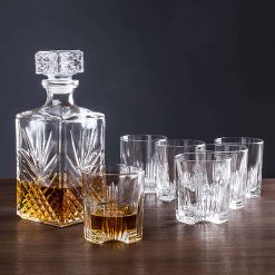 SH1404 Set Gotash Wisky dhe Shishe Bormioli Rocco (1+6)
