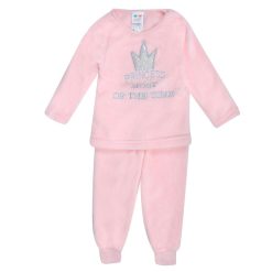 F1551 Pizhama per femije Fleece Roze 18-24M