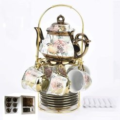 SH2037 Set caji Qeramike me 13 cope