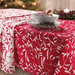 SZ657 Mbulese Tavoline GREETING 150*180 Cm (ROSSO)