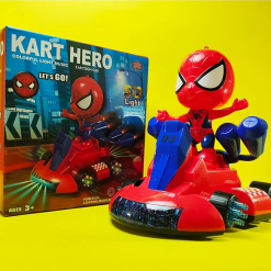 F819 Makine loder me Spiderman  per femije