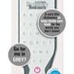 Electronic Dictionary Bookmark Grey