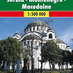 Serbia, Montenegro, Kosovo, Macedonia Map