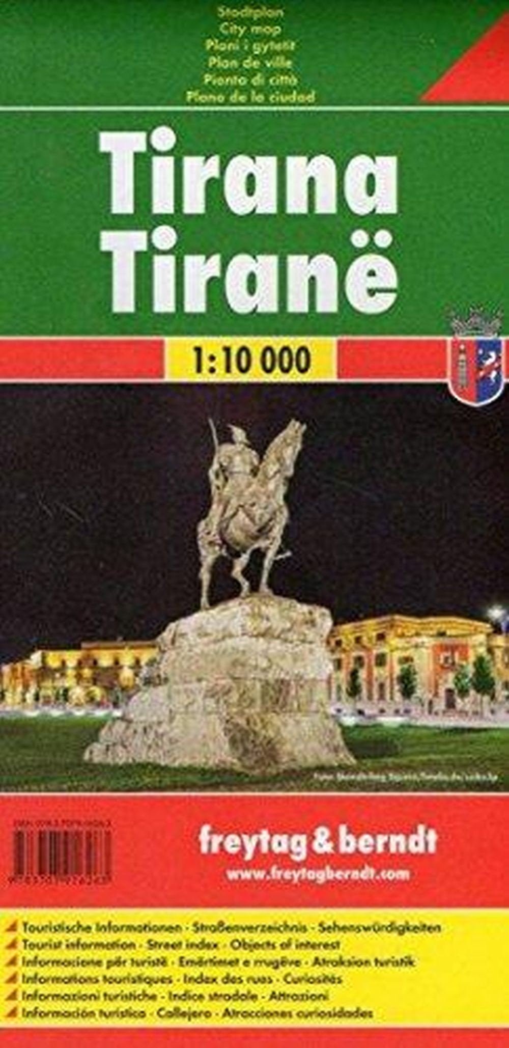 Tirana Map 1 Tirana Map
