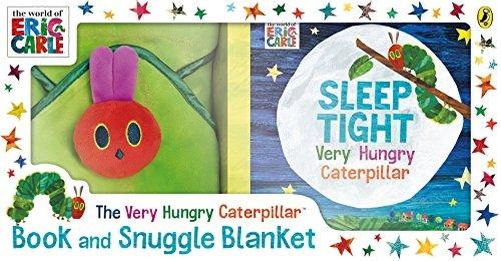 The Very Hungry Caterpillar - Book And Snuggle Blanket 1 The Very Hungry Caterpillar - Book And Snuggle Blanket