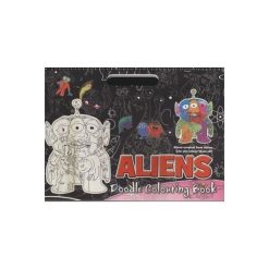 Aliens Doodle Coloring Book
