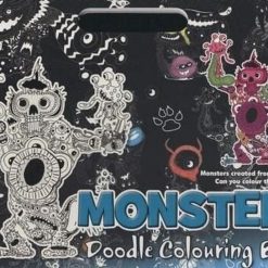 Monsters Doodle Colouring Book