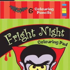 Flight Night Colouring Pad + 6 Pencils