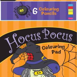Hocus Pocus Colouring Pad + 6 Pencils