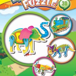 Painting Puzzle Elephant