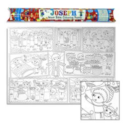 Joseph - Giant Bible Colouring Poster