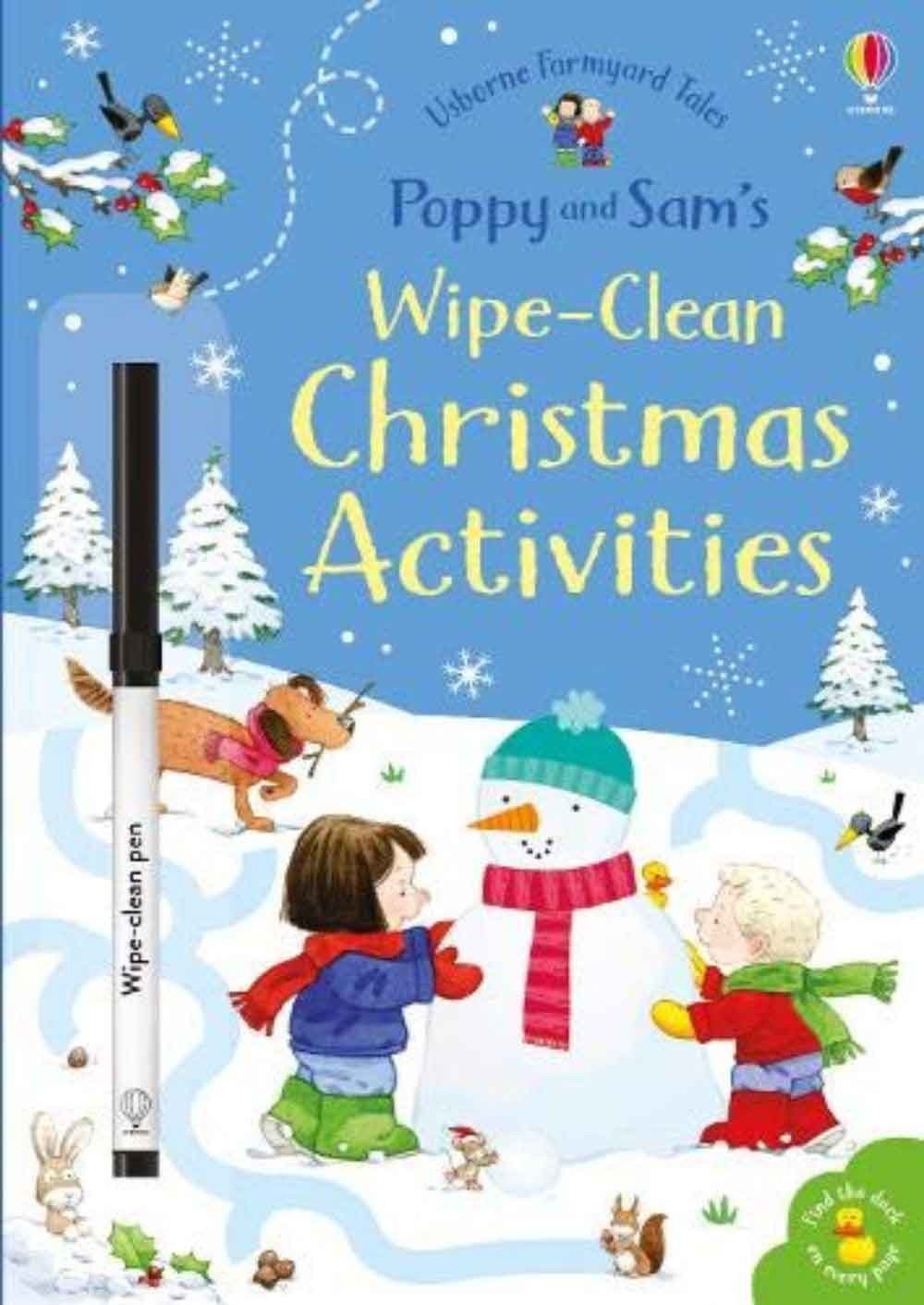 Poppy And Sam's Wipe - Clean Christmas Activities 1 Poppy And Sam's Wipe - Clean Christmas Activities