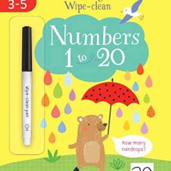 Early Years Wipe Clean Numbers 1 To 20 (age 3-5)