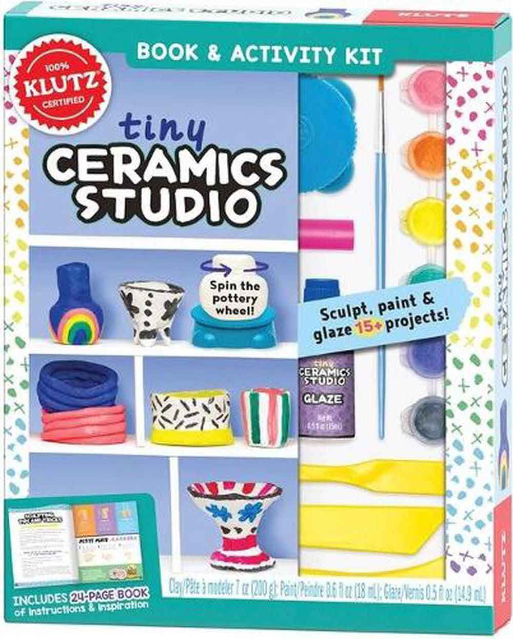 Tiny Ceramic Studio (book & Acvity Kit) 1 Tiny Ceramic Studio (book & Acvity Kit)