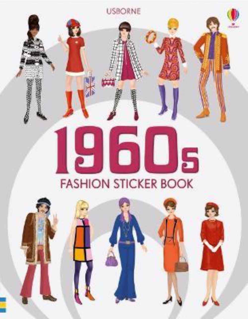 1960s Fashion Sticker Book 1 1960s Fashion Sticker Book