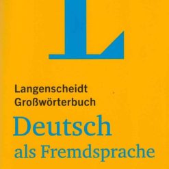 Deutsch Als Fremdsprache Langenscheidt Grobworterbuch