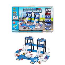 F524 Piste garash per femije me makina policie