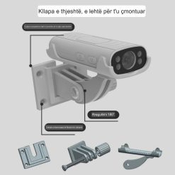 E0455 Mini Kamera inteligjente me Wifi HD