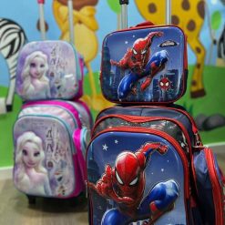 F1292  Çanta Shkolle me rrota Set 3/1