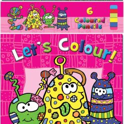 Let's Colour - Monsters