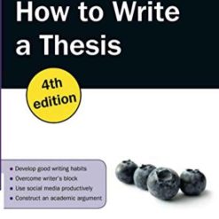 How To Write Thesis