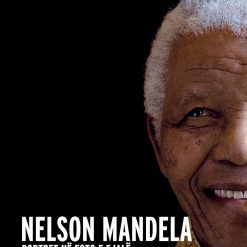 Nelson Mandela Portret Ne Foto E Fjale